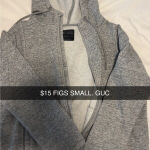 Figs Gray Hoodie